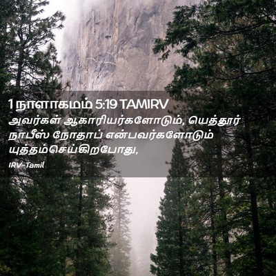 Picture 02 - 1 நாளாகமம் 5:19 TAMIRV - அவர்கள் - Bible Verse Picture