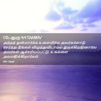 Picture 02 - 1 பேதுரு 4:4 TAMIRV - அந்தத் - Bible Verse Picture
