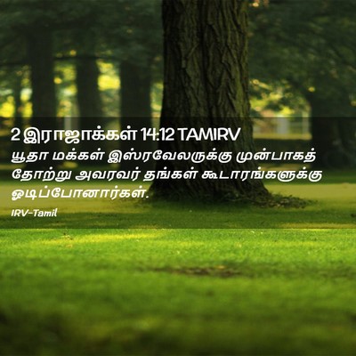 Picture 02 - 2 இராஜாக்கள் 14:12 TAMIRV - யூதா மக்கள் - Bible Verse Picture