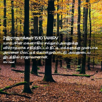 Picture 02 - 2 இராஜாக்கள் 15:10 TAMIRV - யாபேசின் மகனாகிய - Bible Verse Picture
