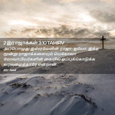 Picture 02 - 2 இராஜாக்கள் 3:10 TAMIRV - அப்பொழுது - Bible Verse Picture