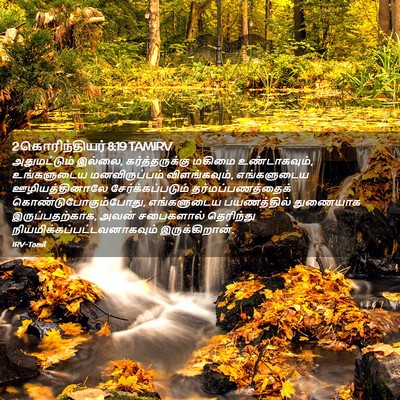 Picture 02 - 2 கொரிந்தியர் 8:19 TAMIRV - அதுமட்டும் இல்லை, - Bible Verse Picture