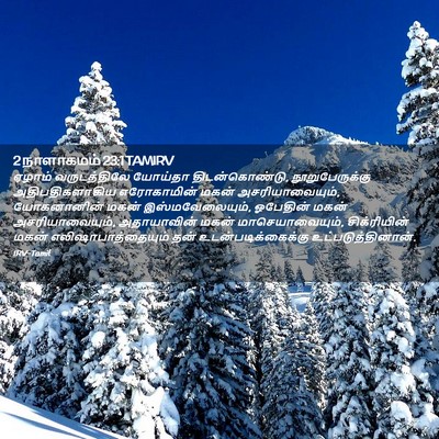 Picture 02 - 2 நாளாகமம் 23:1 TAMIRV - ஏழாம் வருடத்திலே - Bible Verse Picture