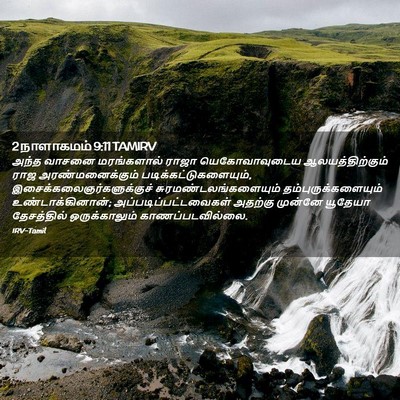 Picture 02 - 2 நாளாகமம் 9:11 TAMIRV - அந்த வாசனை - Bible Verse Picture