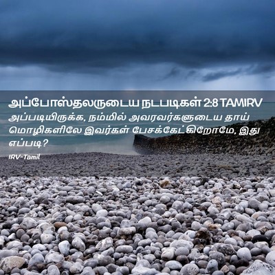 Picture 02 - அப்போஸ்தலருடைய நடபடிகள் 2:8 TAMIRV - அப்படியிருக்க, - Bible Verse Picture