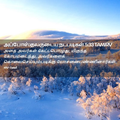 Picture 02 - அப்போஸ்தலருடைய நடபடிகள் 5:33 TAMIRV - அதை அவர்கள் - Bible Verse Picture