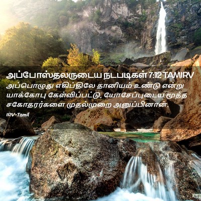 Picture 02 - அப்போஸ்தலருடைய நடபடிகள் 7:12 TAMIRV - அப்பொழுது - Bible Verse Picture