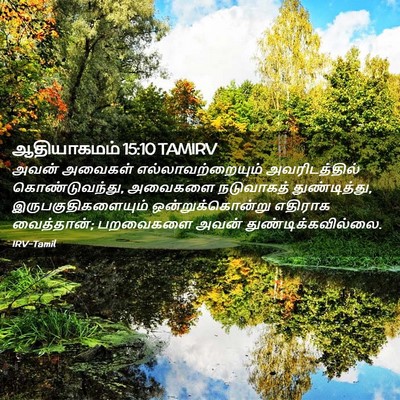 Picture 02 - ஆதியாகமம் 15:10 TAMIRV - அவன் அவைகள் - Bible Verse Picture