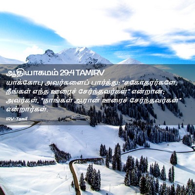 Picture 02 - ஆதியாகமம் 29:4 TAMIRV - யாக்கோபு - Bible Verse Picture