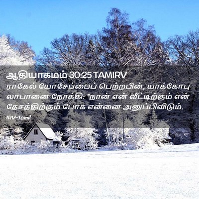Picture 02 - ஆதியாகமம் 30:25 TAMIRV - ராகேல் யோசேப்பைப் - Bible Verse Picture