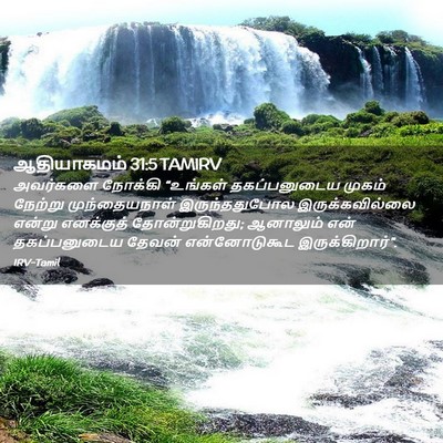Picture 02 - ஆதியாகமம் 31:5 TAMIRV - அவர்களை நோக்கி - Bible Verse Picture