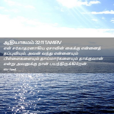 Picture 02 - ஆதியாகமம் 32:11 TAMIRV - என் சகோதரனாகிய - Bible Verse Picture