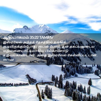 Picture 02 - ஆதியாகமம் 35:22 TAMIRV - இஸ்ரவேல் அந்தத் - Bible Verse Picture
