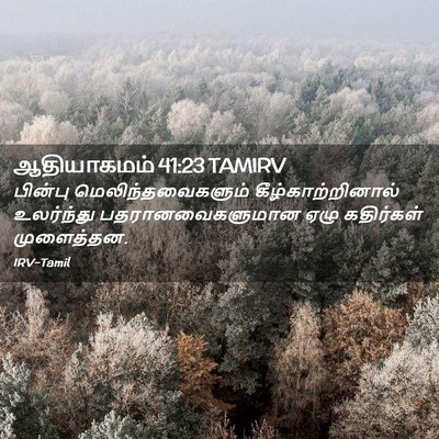 Picture 02 - ஆதியாகமம் 41:23 TAMIRV - பின்பு - Bible Verse Picture