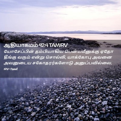 Picture 02 - ஆதியாகமம் 42:4 TAMIRV - யோசேப்பின் - Bible Verse Picture