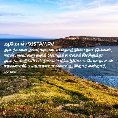 Picture 02 - ஆமோஸ் 9:15 TAMIRV - அவர்களை - Bible Verse Picture