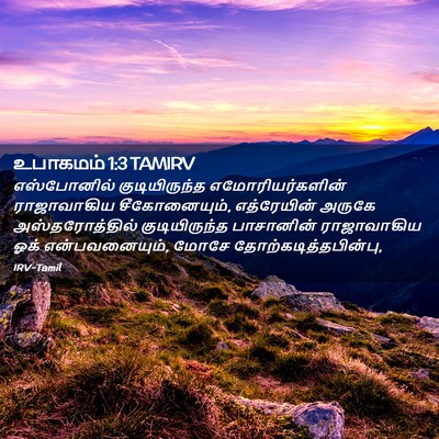 Picture 02 - உபாகமம் 1:3 TAMIRV - எஸ்போனில் - Bible Verse Picture