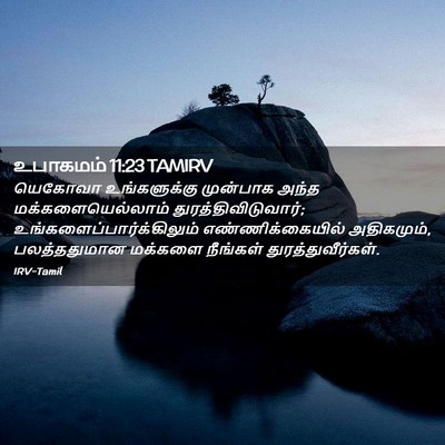 Picture 02 - உபாகமம் 11:23 TAMIRV - யெகோவா உங்களுக்கு - Bible Verse Picture