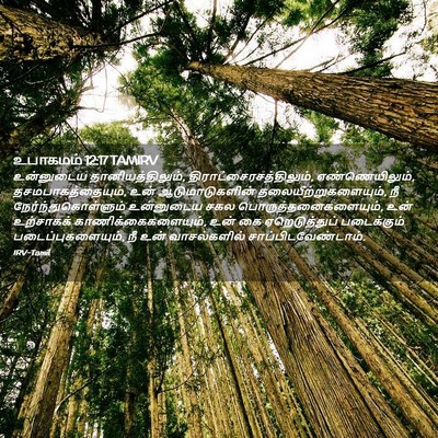 Picture 02 - உபாகமம் 12:17 TAMIRV - உன்னுடைய - Bible Verse Picture