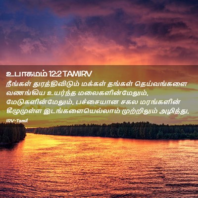 Picture 02 - உபாகமம் 12:2 TAMIRV - நீங்கள் - Bible Verse Picture