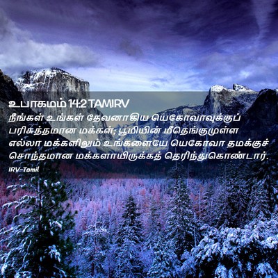 Picture 02 - உபாகமம் 14:2 TAMIRV - நீங்கள் உங்கள் - Bible Verse Picture
