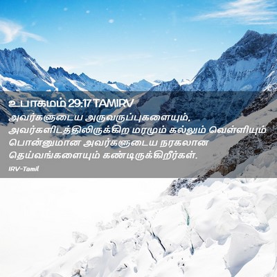 Picture 02 - உபாகமம் 29:17 TAMIRV - அவர்களுடைய - Bible Verse Picture