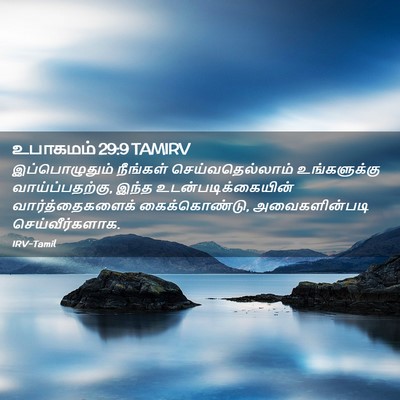 Picture 02 - உபாகமம் 29:9 TAMIRV - இப்பொழுதும் - Bible Verse Picture
