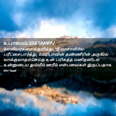 Picture 02 - உபாகமம் 33:8 TAMIRV -  - Bible Verse Picture