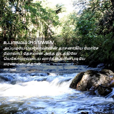Picture 02 - உபாகமம் 34:5 TAMIRV - அப்படியே - Bible Verse Picture