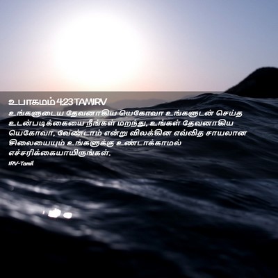 Picture 02 - உபாகமம் 4:23 TAMIRV - உங்களுடைய - Bible Verse Picture