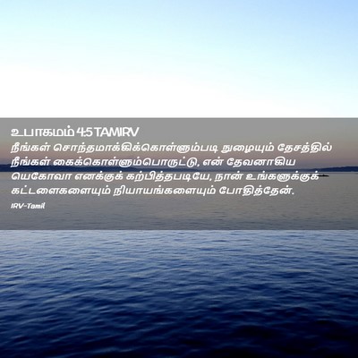 Picture 02 - உபாகமம் 4:5 TAMIRV - நீங்கள் - Bible Verse Picture