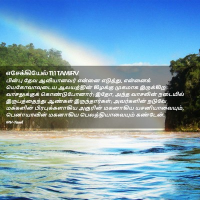 Picture 02 - எசேக்கியேல் 11:1 TAMIRV - பின்பு தேவ - Bible Verse Picture