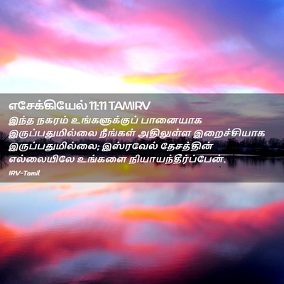Picture 02 - எசேக்கியேல் 11:11 TAMIRV - இந்த நகரம் - Bible Verse Picture