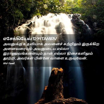 Picture 02 - எசேக்கியேல் 12:14 TAMIRV - அவனுக்கு உதவியாக - Bible Verse Picture