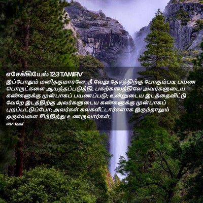 Picture 02 - எசேக்கியேல் 12:3 TAMIRV - இப்போதும் - Bible Verse Picture