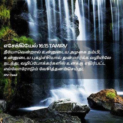 Picture 02 - எசேக்கியேல் 16:15 TAMIRV - நீயோவென்றால் - Bible Verse Picture