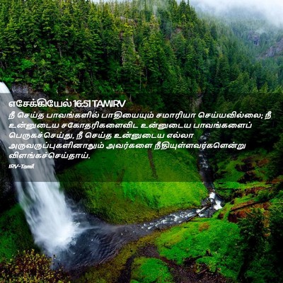 Picture 02 - எசேக்கியேல் 16:51 TAMIRV - நீ செய்த - Bible Verse Picture