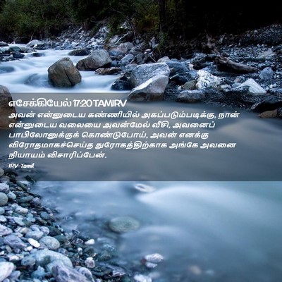 Picture 02 - எசேக்கியேல் 17:20 TAMIRV - அவன் என்னுடைய - Bible Verse Picture