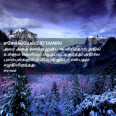 Picture 02 - எசேக்கியேல் 2:10 TAMIRV - அவர் அதை எனக்கு - Bible Verse Picture