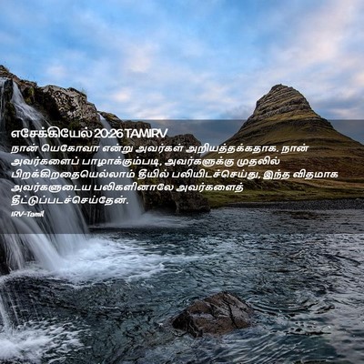 Picture 02 - எசேக்கியேல் 20:26 TAMIRV - நான் யெகோவா என்று - Bible Verse Picture