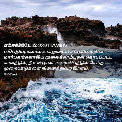 Picture 02 - எசேக்கியேல் 23:21 TAMIRV - எகிப்தியர்களால் - Bible Verse Picture