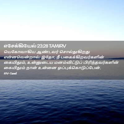 Picture 02 - எசேக்கியேல் 23:28 TAMIRV - யெகோவாகிய ஆண்டவர் - Bible Verse Picture