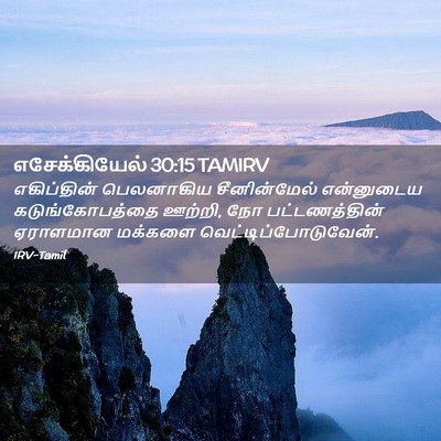 Picture 02 - எசேக்கியேல் 30:15 TAMIRV - எகிப்தின் - Bible Verse Picture