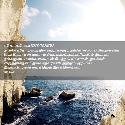 Picture 02 - எசேக்கியேல் 32:29 TAMIRV - அங்கே ஏதோமும் - Bible Verse Picture
