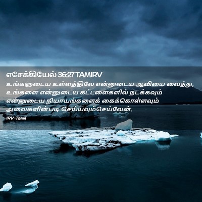 Picture 02 - எசேக்கியேல் 36:27 TAMIRV - உங்களுடைய - Bible Verse Picture