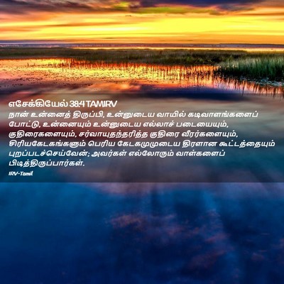 Picture 02 - எசேக்கியேல் 38:4 TAMIRV - நான் உன்னைத் - Bible Verse Picture
