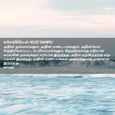 Picture 02 - எசேக்கியேல் 40:22 TAMIRV - அதின் - Bible Verse Picture