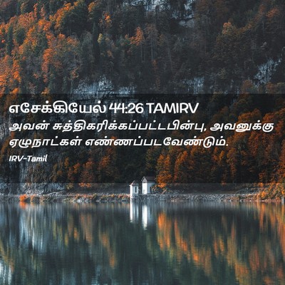 Picture 02 - எசேக்கியேல் 44:26 TAMIRV - அவன் - Bible Verse Picture