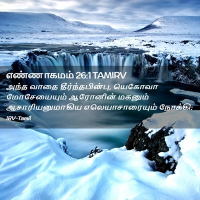 Picture 02 - எண்ணாகமம் 26:1 TAMIRV - அந்த வாதை - Bible Verse Picture