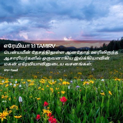 Picture 02 - எரேமியா 1:1 TAMIRV - பென்யமீன் - Bible Verse Picture